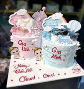 Các mẫu bánh sinh nhật cho bé trai và bé gái với thiết kế dễ thương, màu sắc tươi sáng tại Soie Cake Đà Nẵng